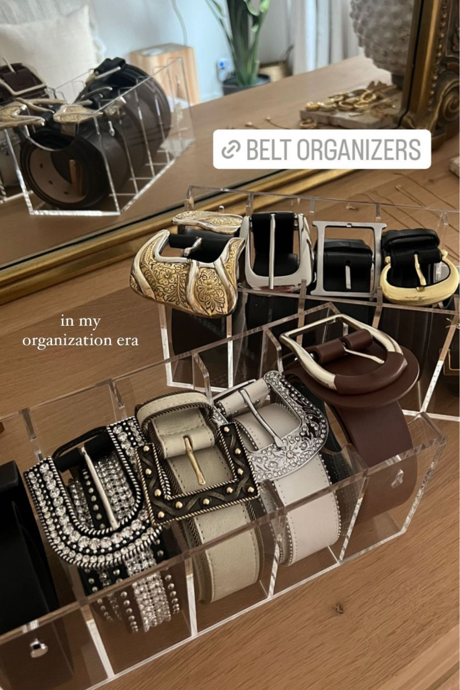in my organization era with these belt organizers! 

#LTKFind #LTKstyletip #LTKhome