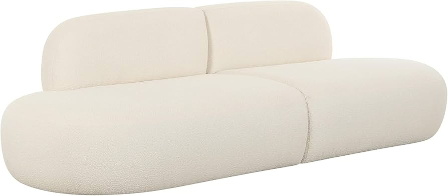 Tov Furniture Broohah Cream Boucle Sofa | Amazon (US)