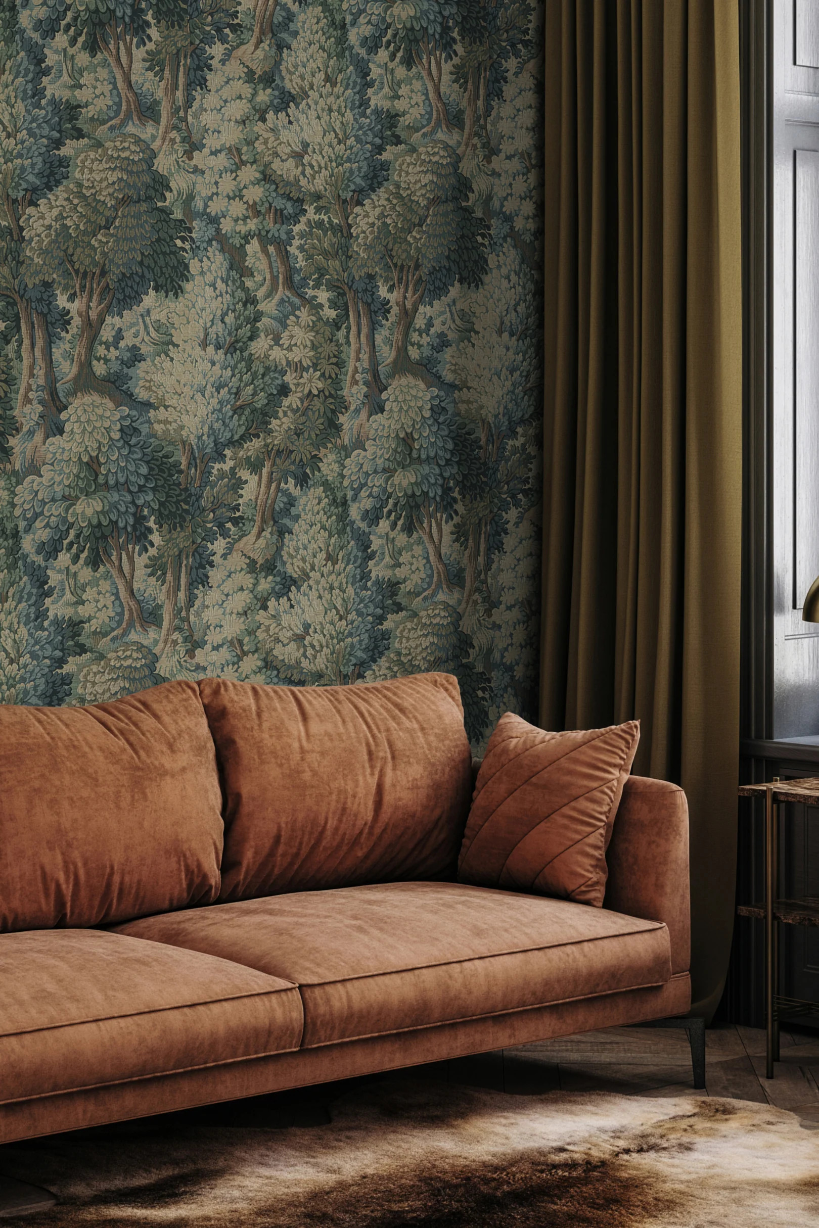 Orléans Forest Strand | Trees Collection Paste the Wall Wallpaper by Artscape | Made in Sweden | Artscape