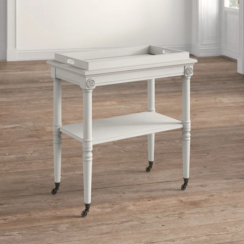 Folk Tray Bar Cart | Wayfair North America