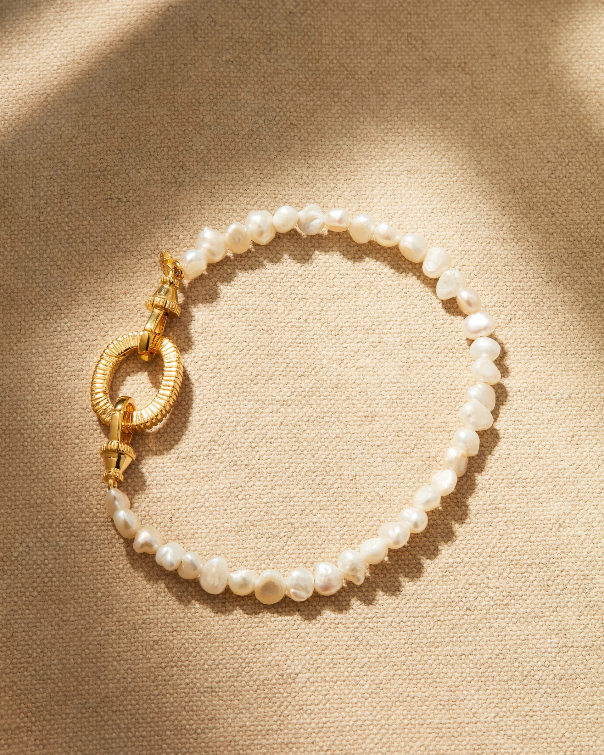 AMBER Baroque Pearl Bracelet | Raven James