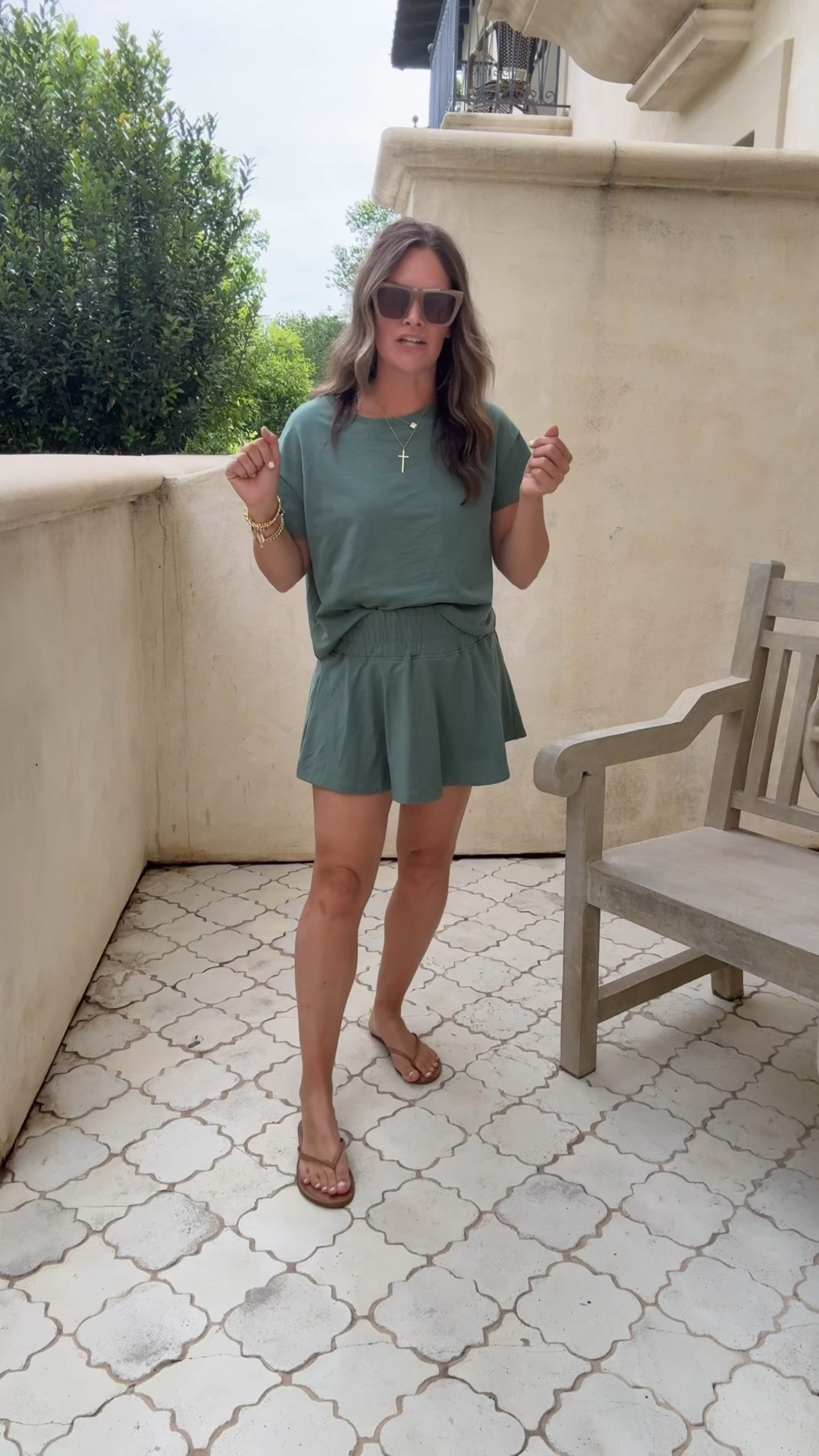 This set is so flattering, has built-in shorts, and comes in so many good colors!

#LTKootd #LTKmomlife #LTKdayinmylife