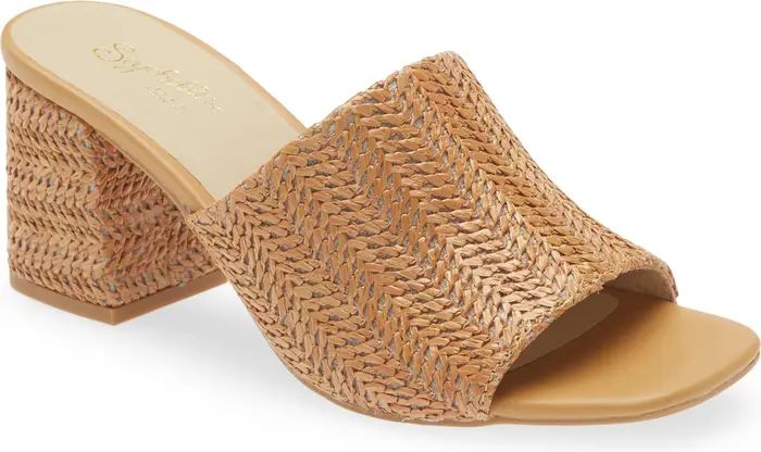 Adapt Raffia Slide Sandal | Nordstrom