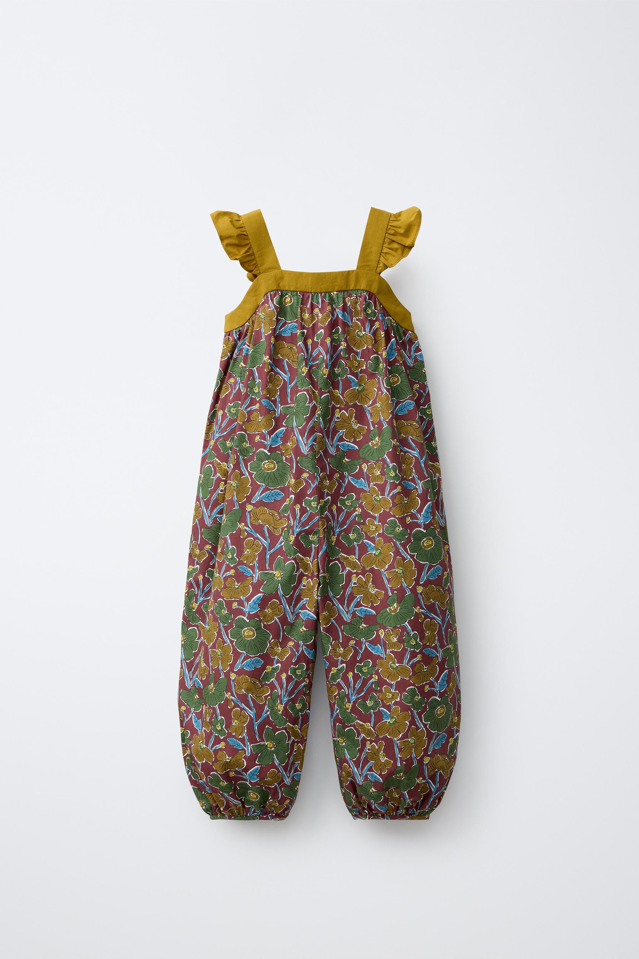 FLORAL FULL-LENGTH JUMPSUIT MADE WITH LIBERTY FABRIC | Zara US