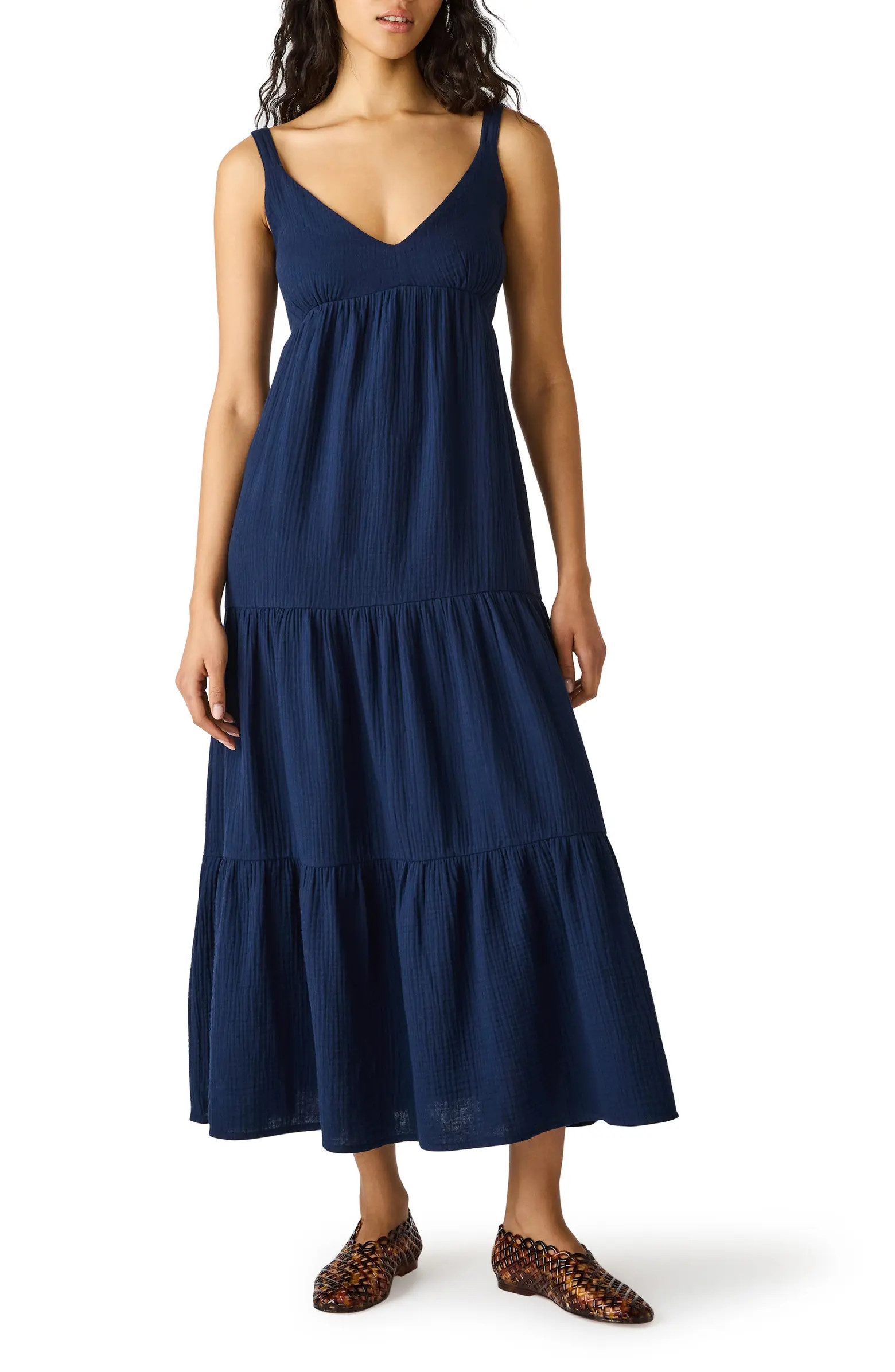Steve Madden Elianna Sleeveless Midi Dress | Nordstrom | Nordstrom
