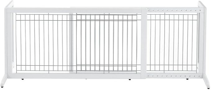 Richell Wood Freestanding Pet Gate | Amazon (US)