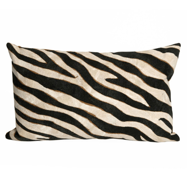 Serengeti Lumbar Pillow - Black/White | Z Gallerie