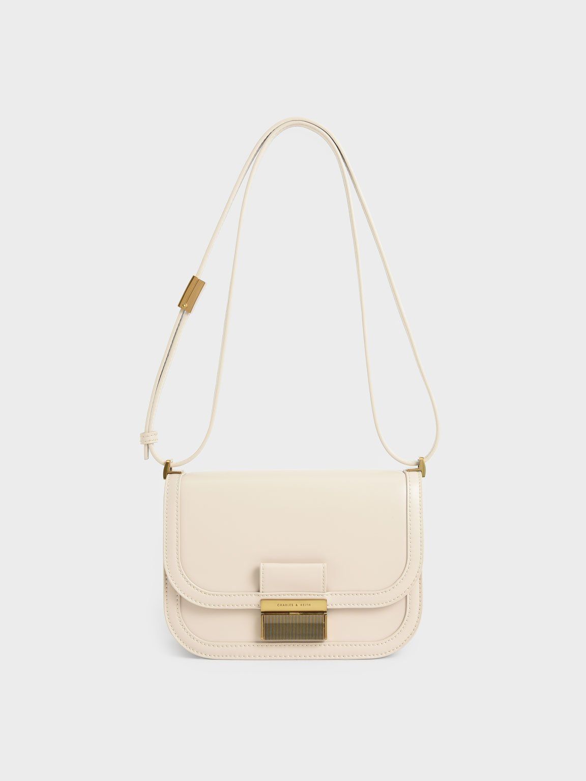 Ivory Charlot Bag | CHARLES &amp; KEITH | Charles & Keith US