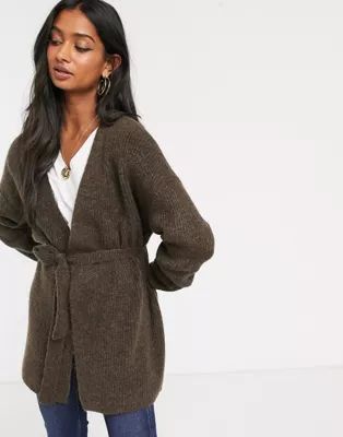 Micha Lounge wrap front cardigan | ASOS US