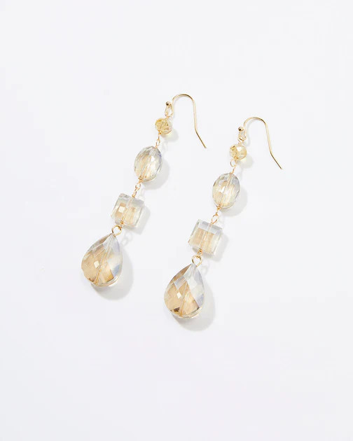 Palencia Jewel Drop Earrings - Topaz | VICI