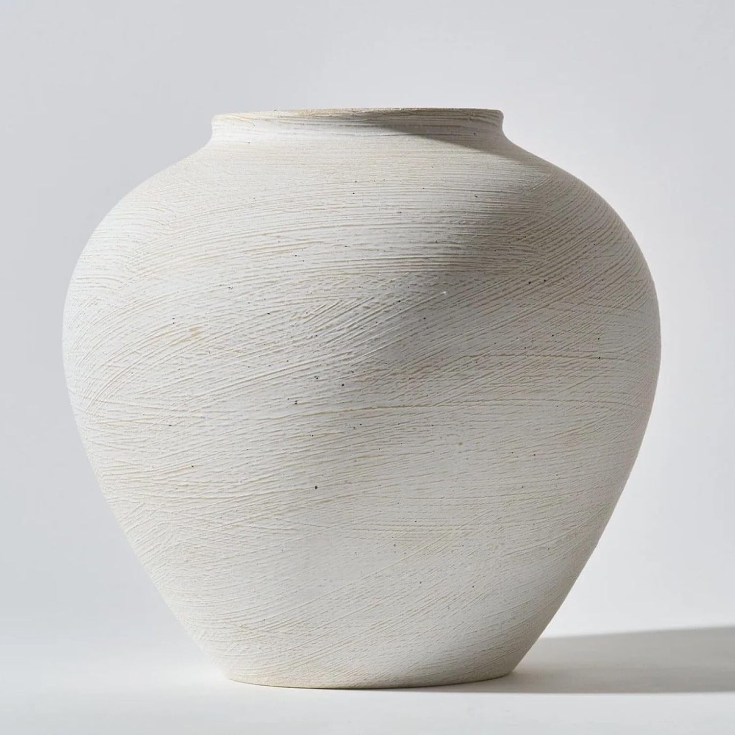 SilkSerenade Large Round Vase for Bedroom Kitchen Living Room Table, Contemporary Farmhouse Decor... | Amazon (US)