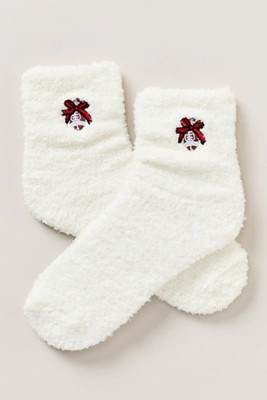 Worn/West Icon Embroidered Crew Socks | Anthropologie (US)