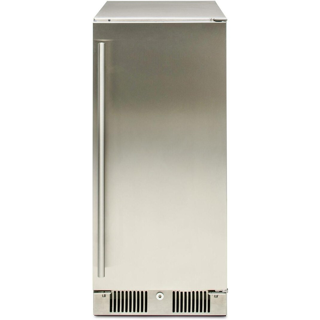 Blaze 15"" 3.2 Cu. Ft. Outdoor Rated Compact Refrigerator - BLZ-SSRF-15 | BBQ Guys