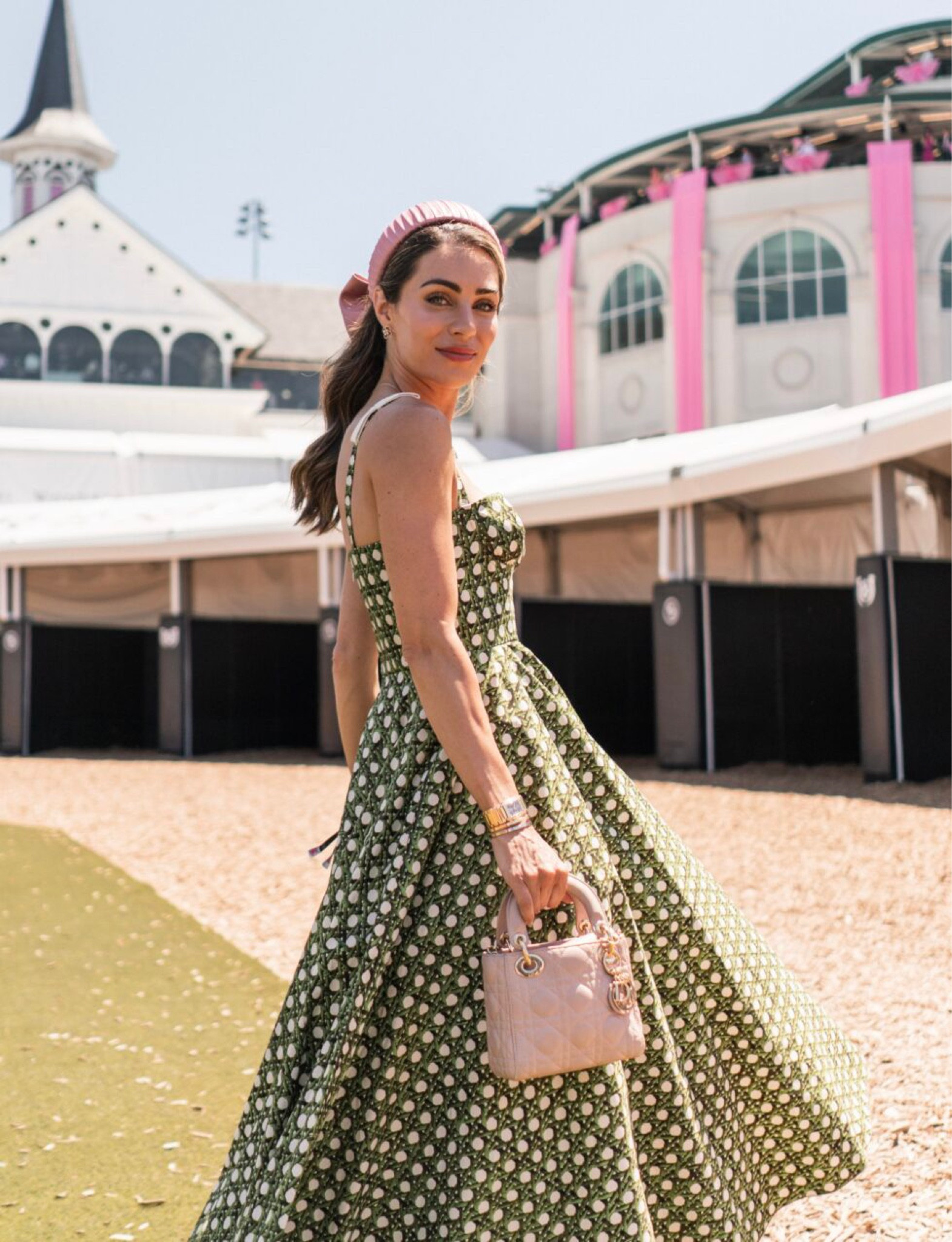 Spring summer style, spring summer fashion, green polka dot cotton dress, Valentino rockstud heels 

#LTKstyletip #LTKSeasonal #LTKeurope