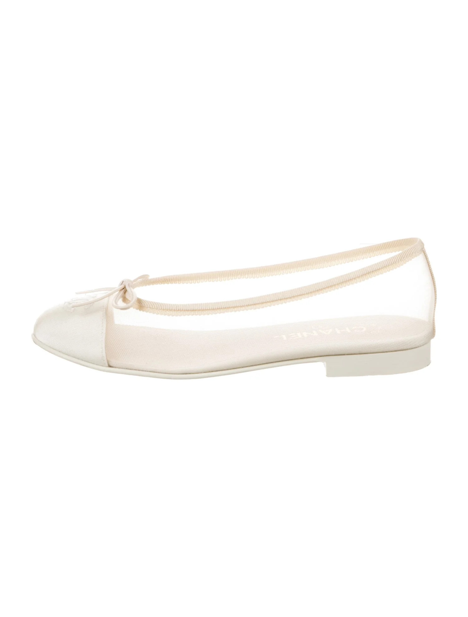 Chanel 2026 Interlocking CC Logo Ballet Flats | The RealReal