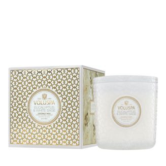 Voluspa Eucalyptus & White Sage Boxed Luxe Candle 30 oz.  | Bloomingdale's | Bloomingdale's (US)