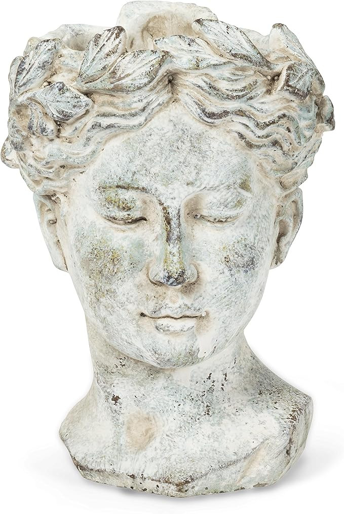 Abbott Collection Small Women Head Planter 8.5" Height | Amazon (US)