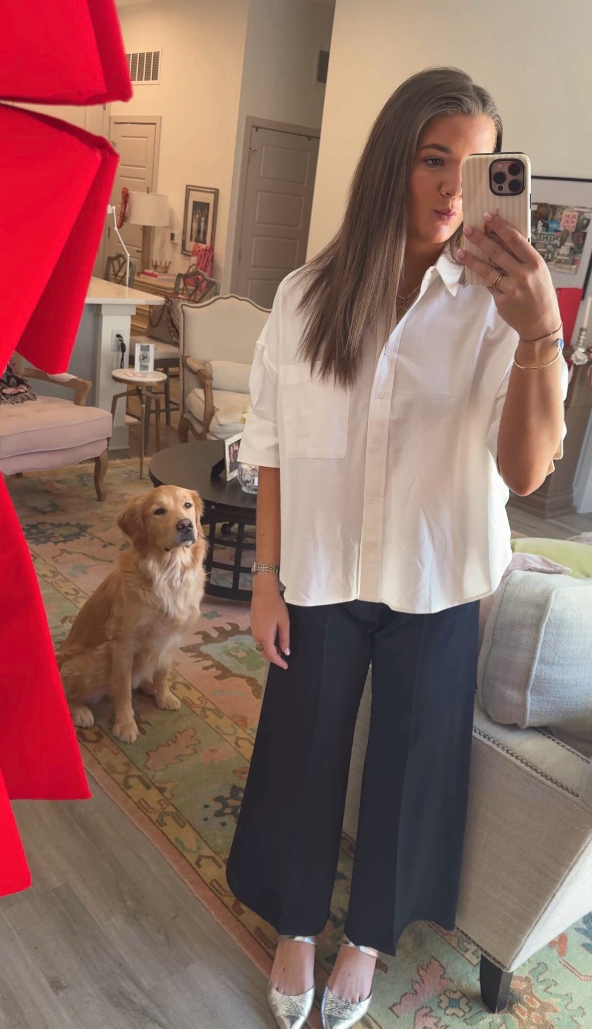 Links to the outfit I wore the other day! I own these pants in 2 colors and am about to purchase the light green color too

They run a bit big so I would size down

#LTKdayinmylife #LTKTall #LTKootd