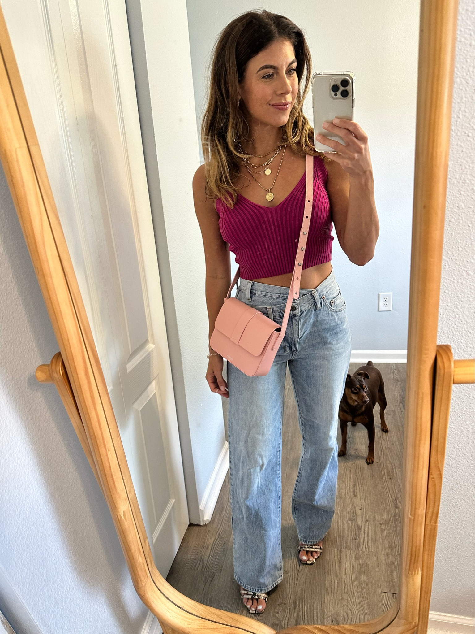 I’ve been collecting these little Amazon cropped camis in every color. They’re great for pairing with high waisted jeans, skirts, and shorts. I like to balance a filler cut on the bottom so these camis offer little coverage.

#LTKSeasonal #LTKstyletip #LTKFind