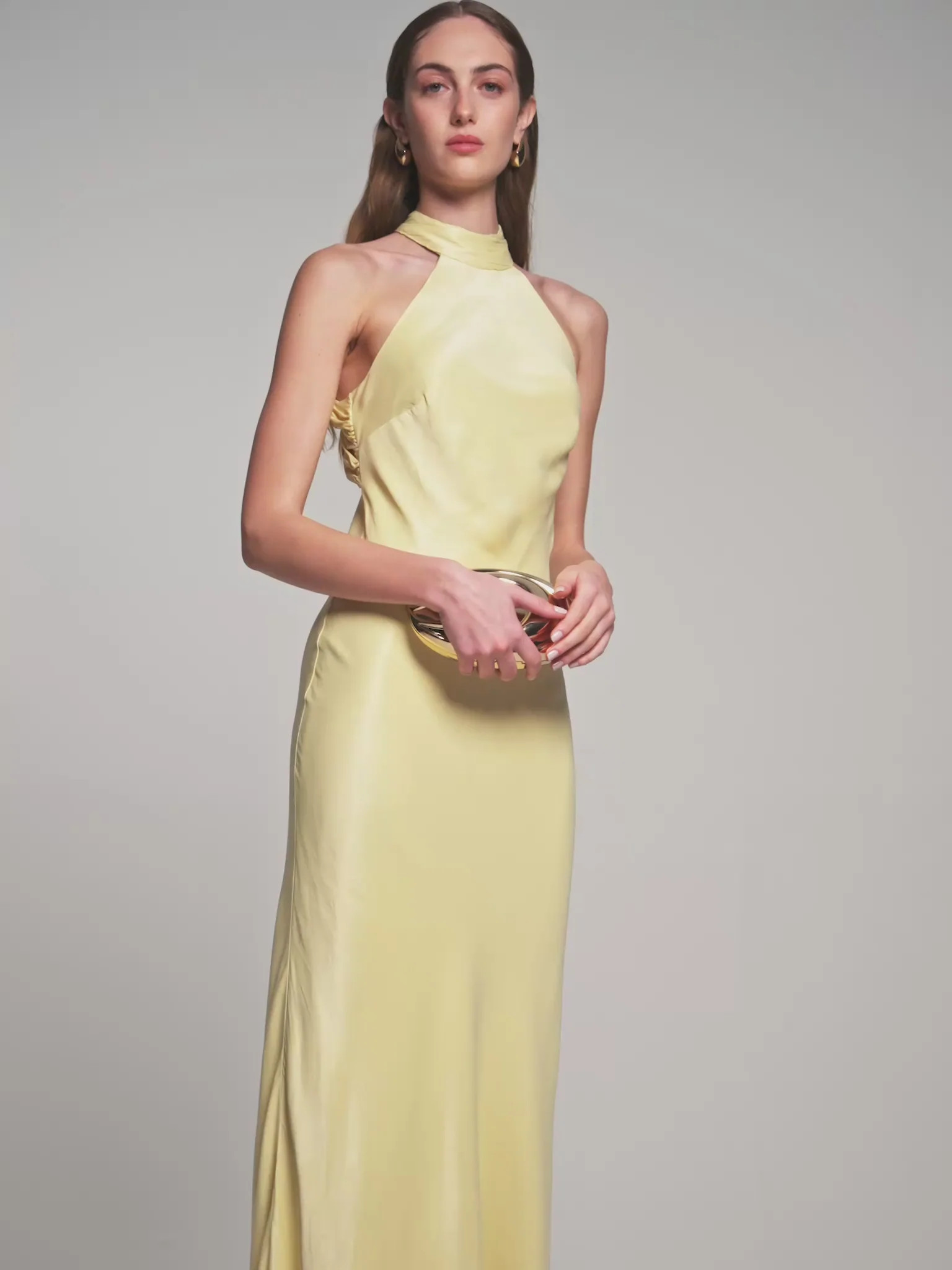 Milos Dress in Double Cream | OMNES UK