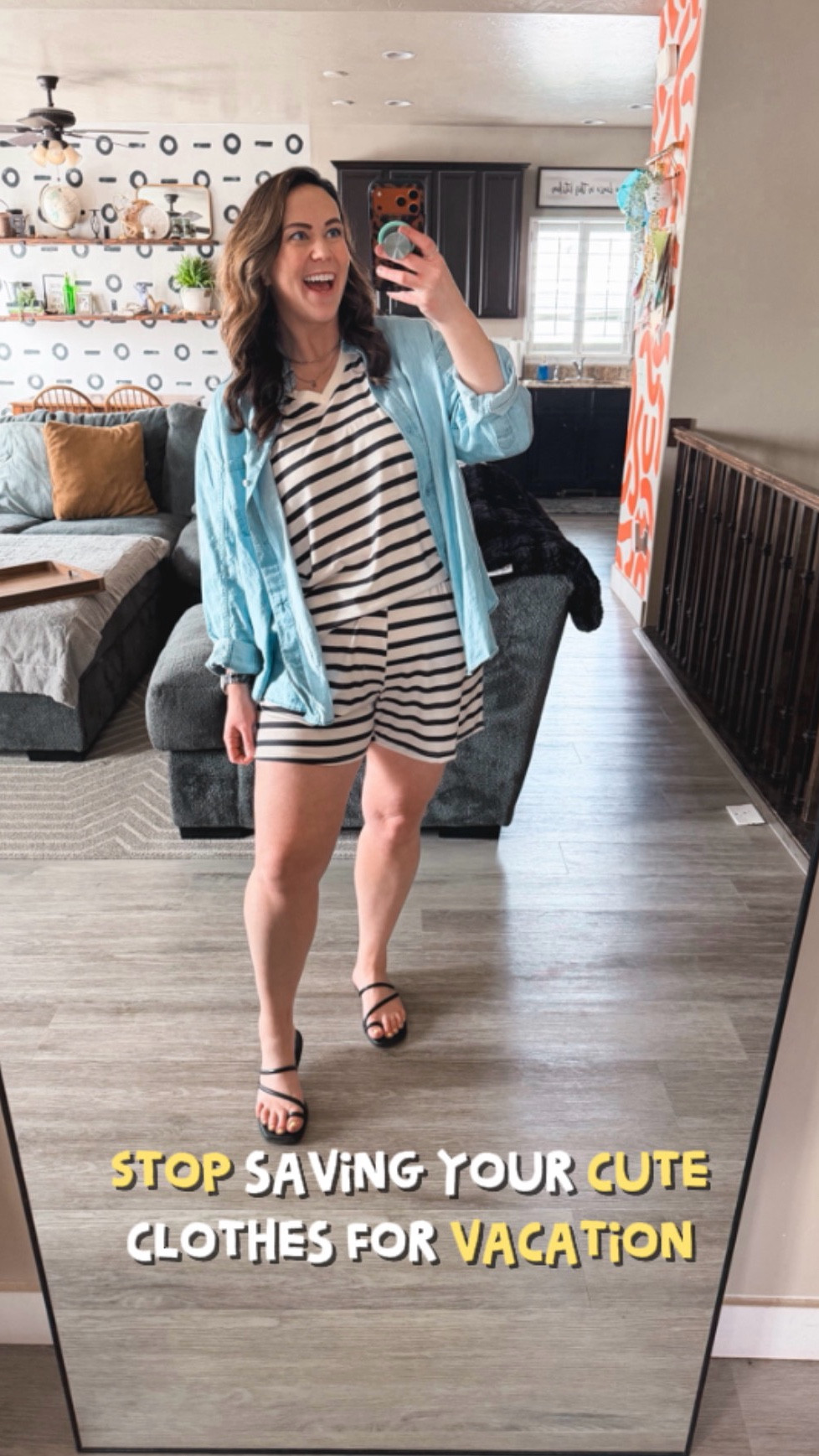 Stop saving your cute clothes for vacation 😂 3 lightweight Amazon finds you can wear on vacation, to work, and on the weekends.

Two-piece set- XL
Tan pants- XXL
Blue stripe pants- XXL

Size 14/16 | L/XL | 5’9 | 38DD

#LTKTall #LTKMidsize #LTKWorkwear