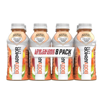 BODYARMOR Peach Mango LYTE Sports Drink - 8pk/12 fl oz Bottles | Target