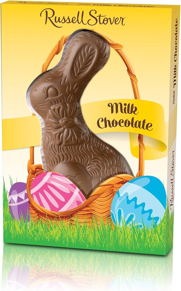 Russell Stover Milk Chocolate Easter Rabbit, 7 oz. | Amazon (US)