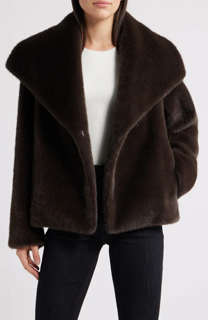 Sam Edelman Faux Fur Jacket | Nordstrom | Nordstrom