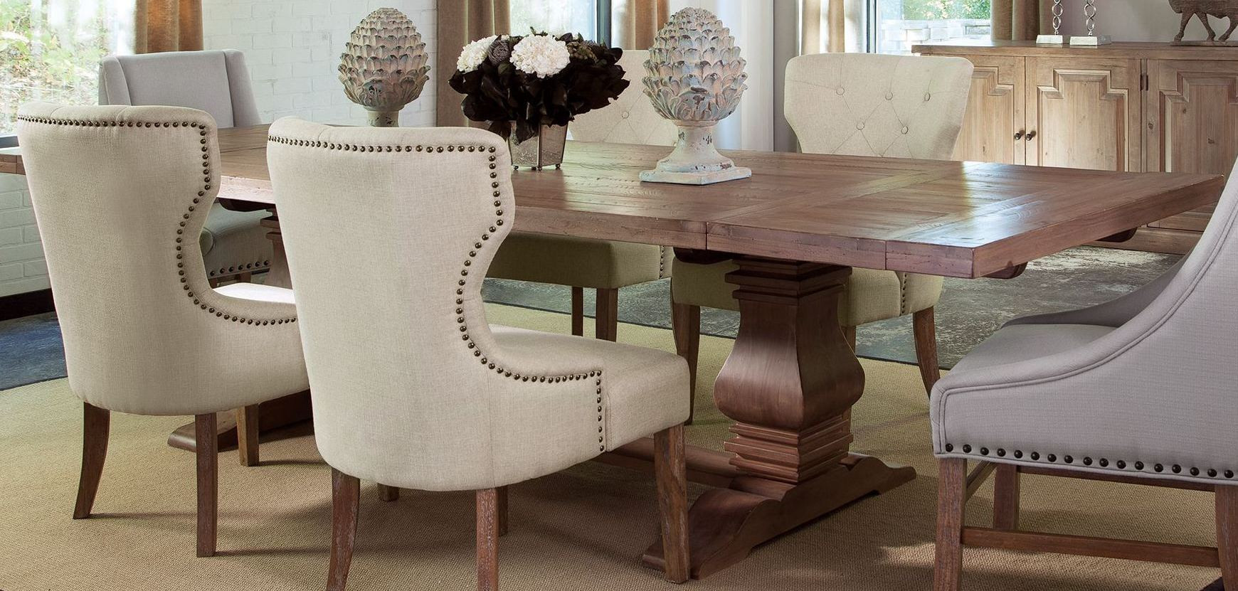 Florence Warm Natural Extendable Rectangular Dining Table | 1stopbedrooms