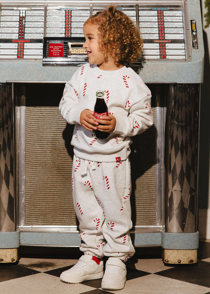 Candy Cane Sweatsuit Set | Alice & Wonder