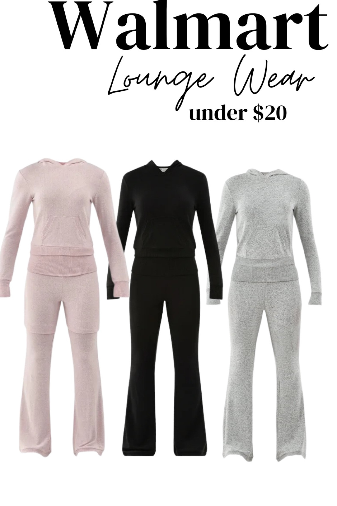 Cozy up in style with these  @Walmart lounge wear sets—under $20 and available in three fun colors! Perfect for lazy days or running errands in comfort. Snag yours before they’re gone! 

#Walmartpartner #walmartfashion #loungewear

#LTKFindsUnder50 #LTKHoliday #LTKSeasonal