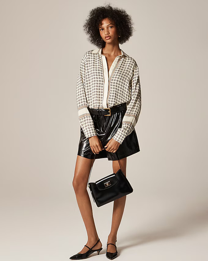 Jules classic-fit shirt in foulard print | J. Crew US