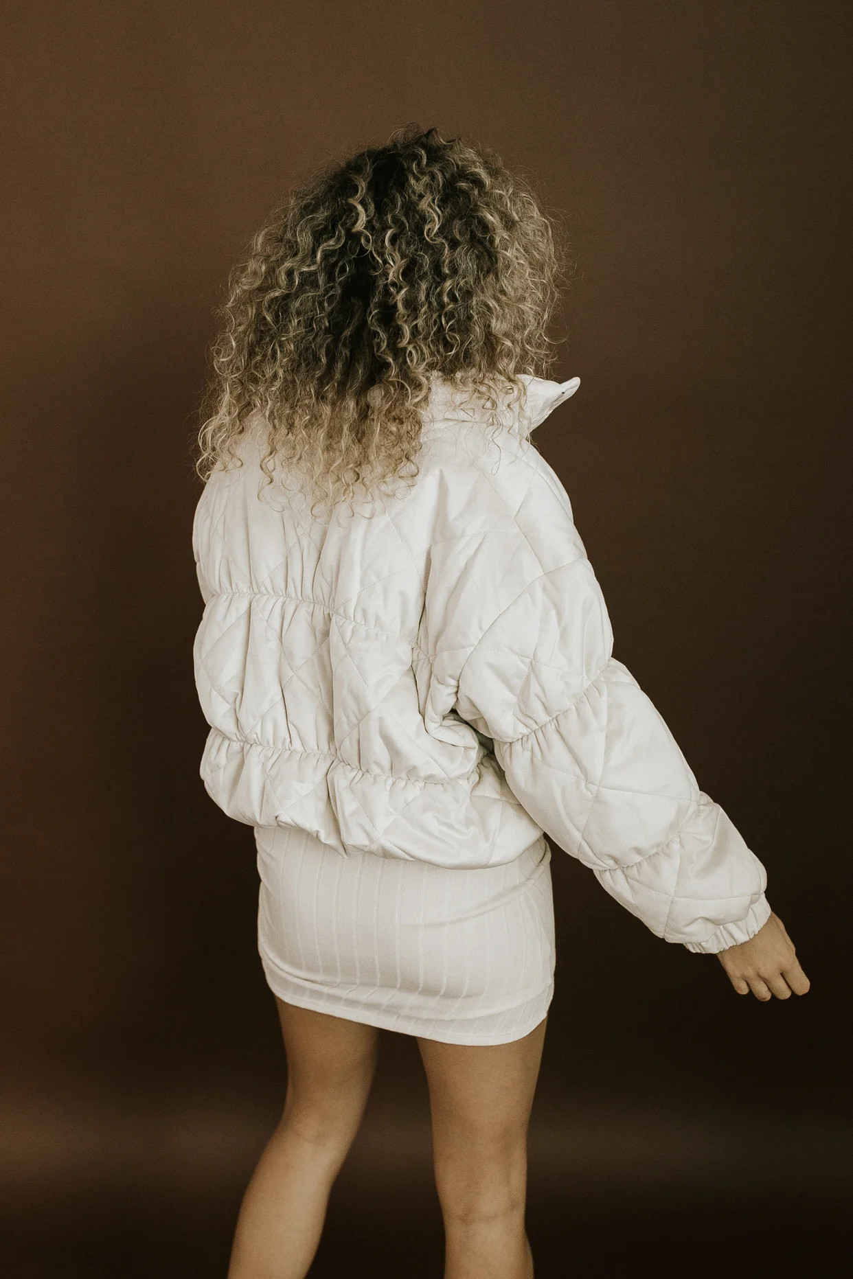 Under The Tree Coat - Cream | THELIFESTYLEDCO