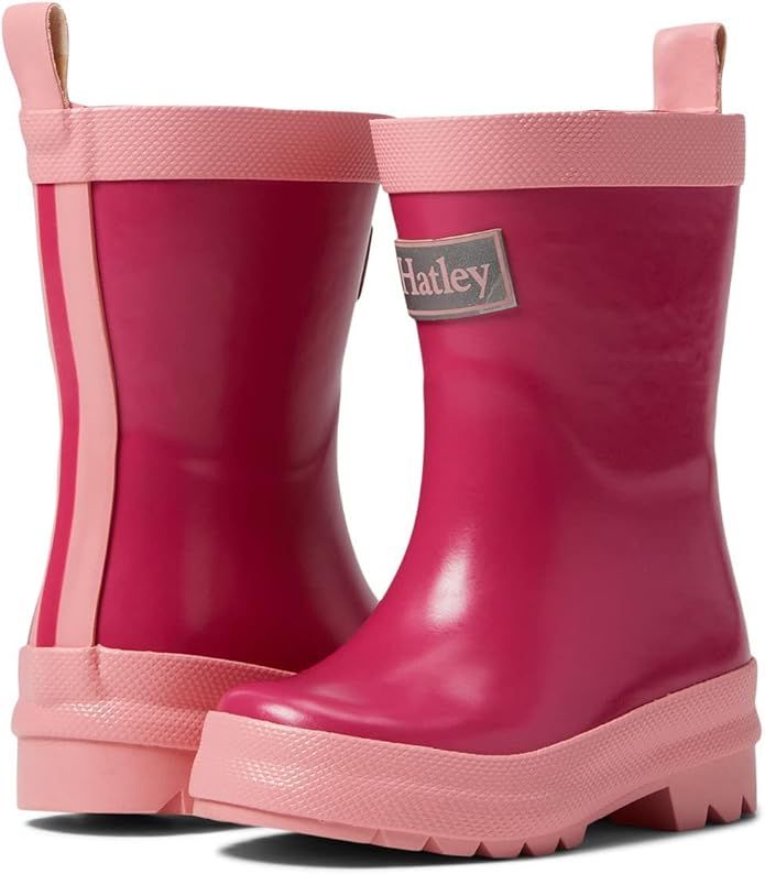 Hatley girls Shiny Rain Boots (Toddler/Little Kid) | Amazon (US)