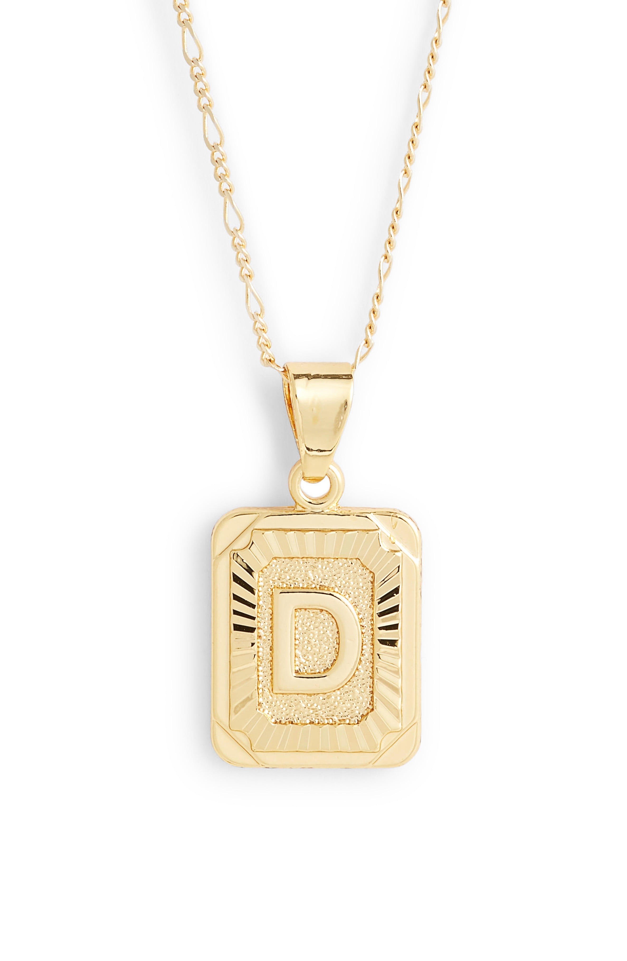 Women's Bracha Initial Pendant Necklace | Nordstrom