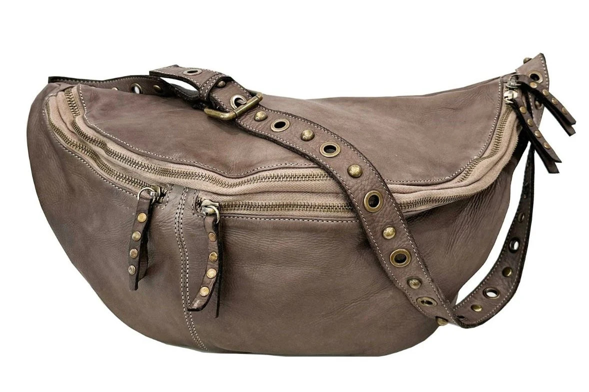 Bella Large Sling in Mushroom | Bolsa Nova Handbags