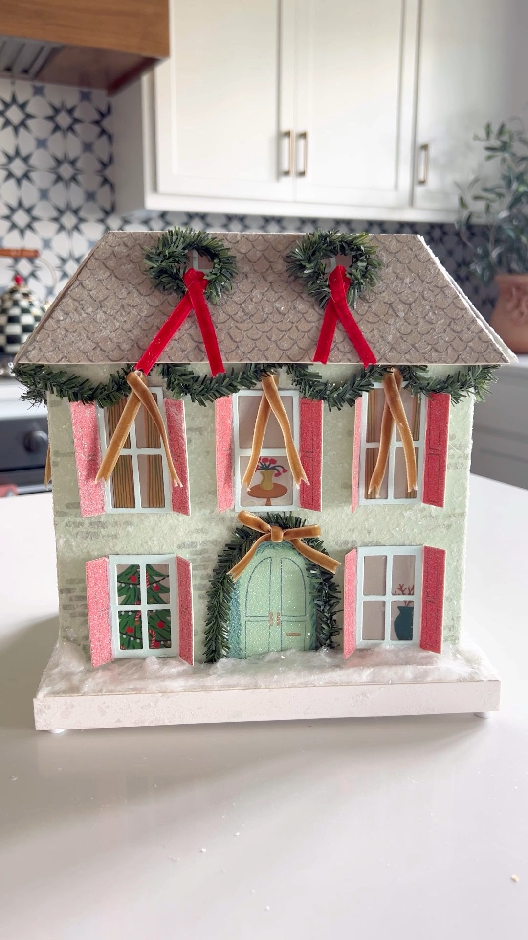 Pottery barn Christmas decor, pottery barn kids, rifle paper Christmas village, Christmas house, Christmas decor, whimsical Christmas 

I love collecting these Christmas village houses each year, and this Rifle Paper house for Pottery Barn Kids is SO pretty!🎄🎅🏼😍 

#LTKSeasonal #LTKHome #LTKFindsUnder100