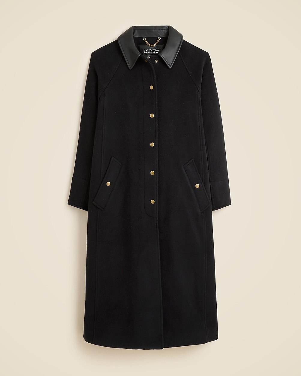 Long Barn Jacket™ in drapey wool blend | J. Crew US