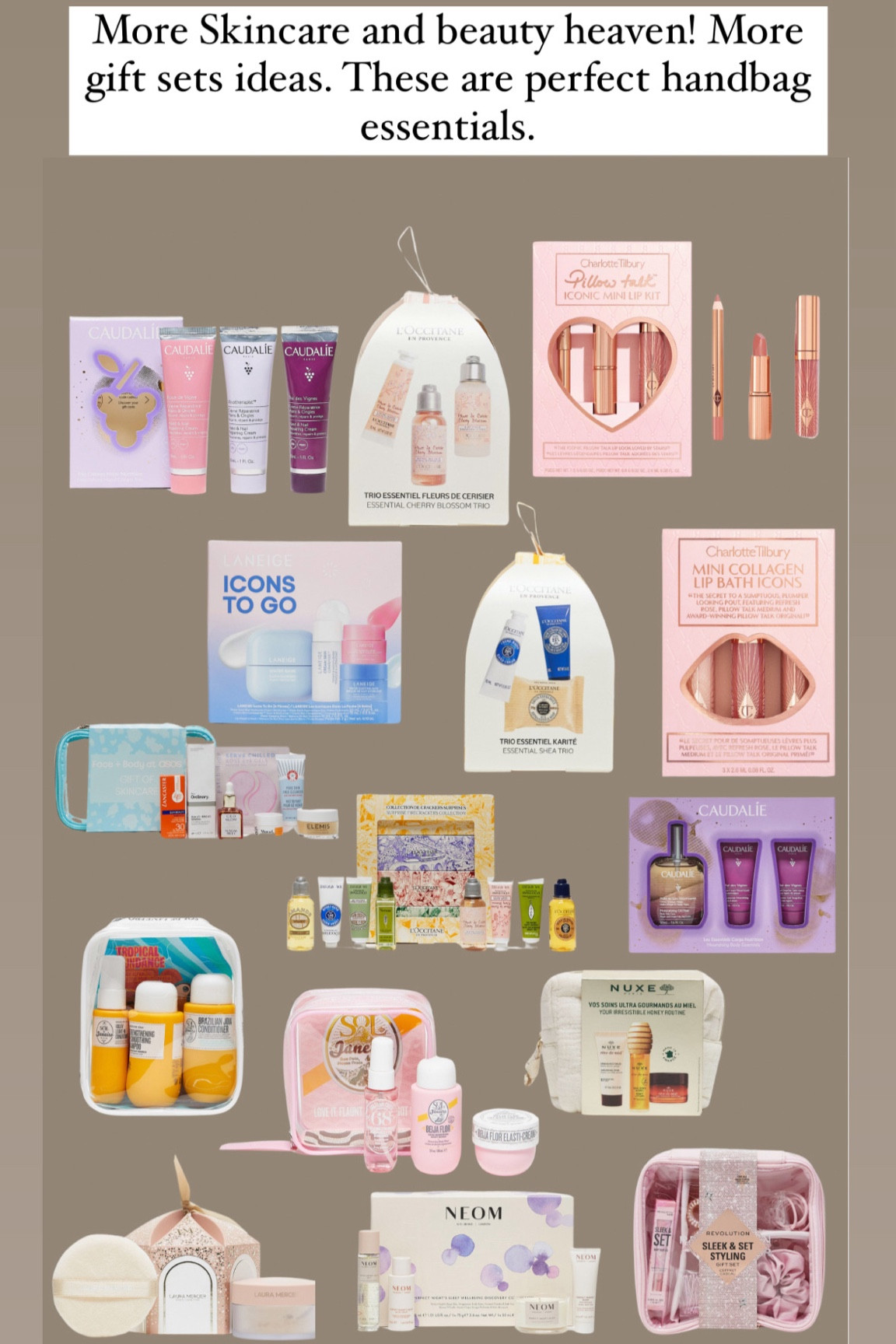 More Skincare and beauty heaven! More gift sets ideas. These are perfect  handbag essentials. 👜

#LTKmakeup #LTKgiftguide #LTKskincare