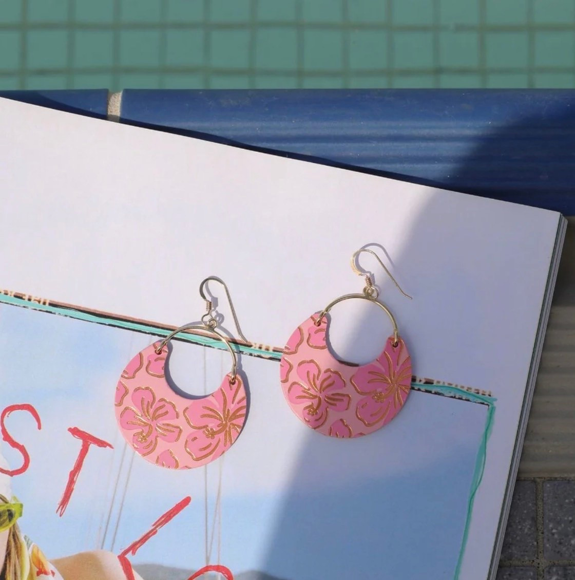 New earring of the month- two styles on sale all month long.