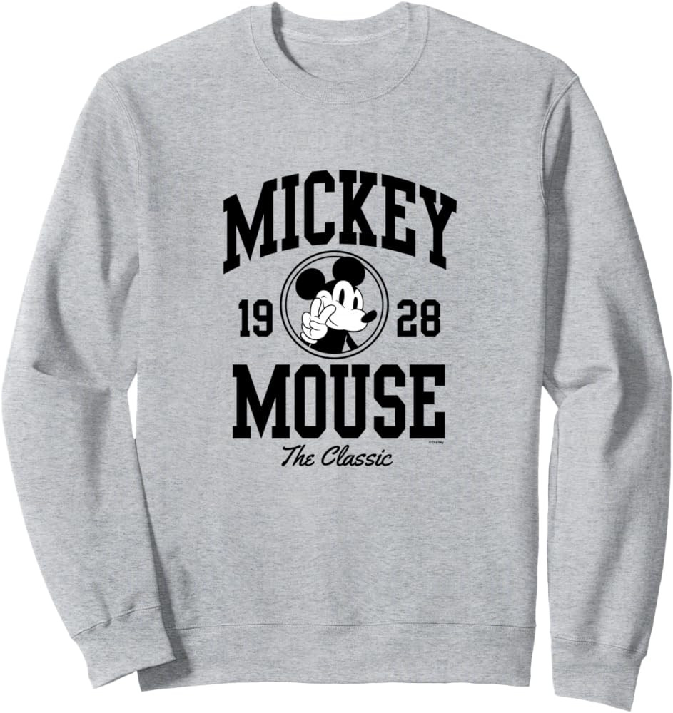 Mickey Mouse - 1928 Collegiate Sweatshirt | Amazon (US)