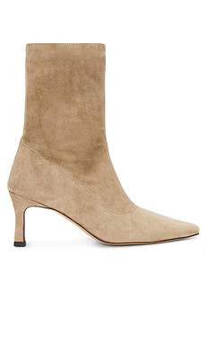 Flattered Carolina Boot in Tan Suede from Revolve.com | Revolve Clothing (Global)