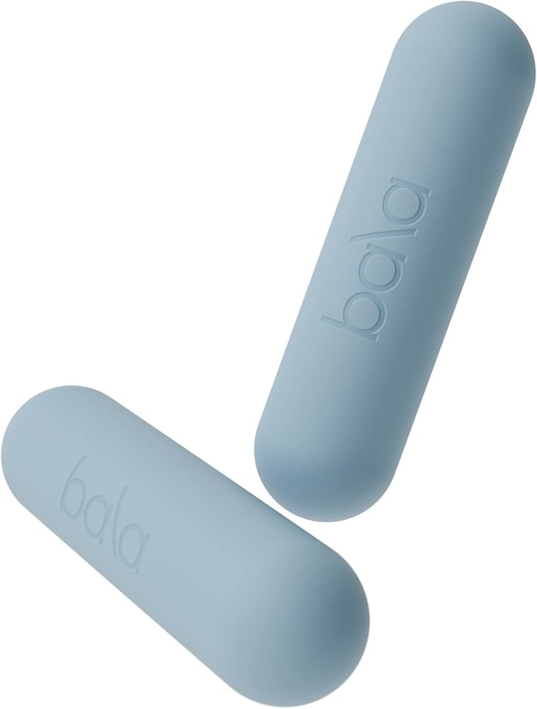 Bala Bars - Set of 2 (3lb Each) | Dumbbell Set | Yoga, Dance, Barre, Pilates, Cardio, Aerobics, W... | Amazon (US)