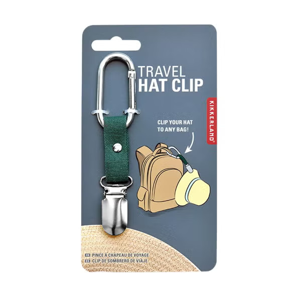 Kikkerland Travel Hat Clip | The Container Store
