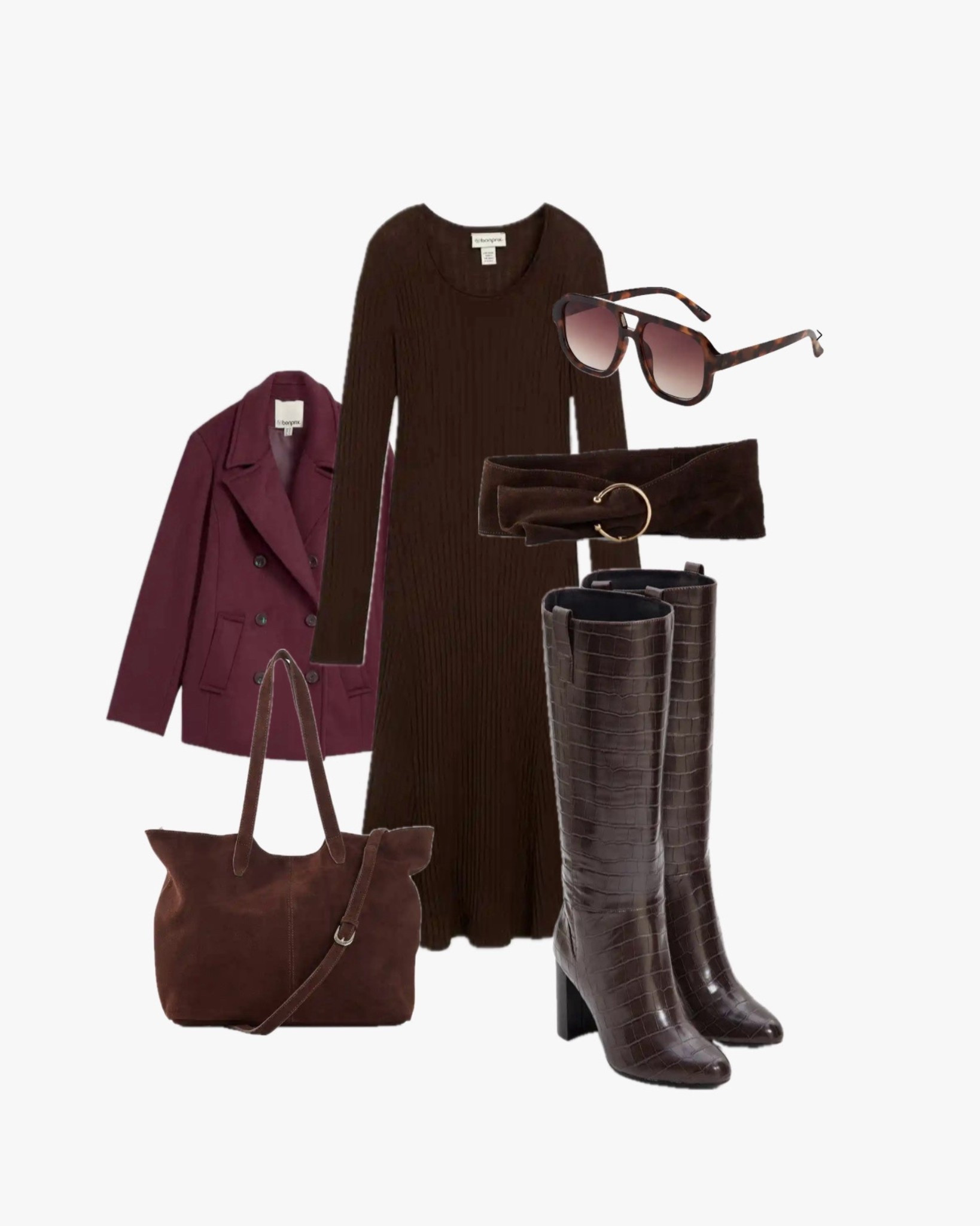 Braunes Outfit: Merino Wollkleid & Stiefel
15% mit "SETTE15"

#LTKsale #LTKfestive #LTKwinter