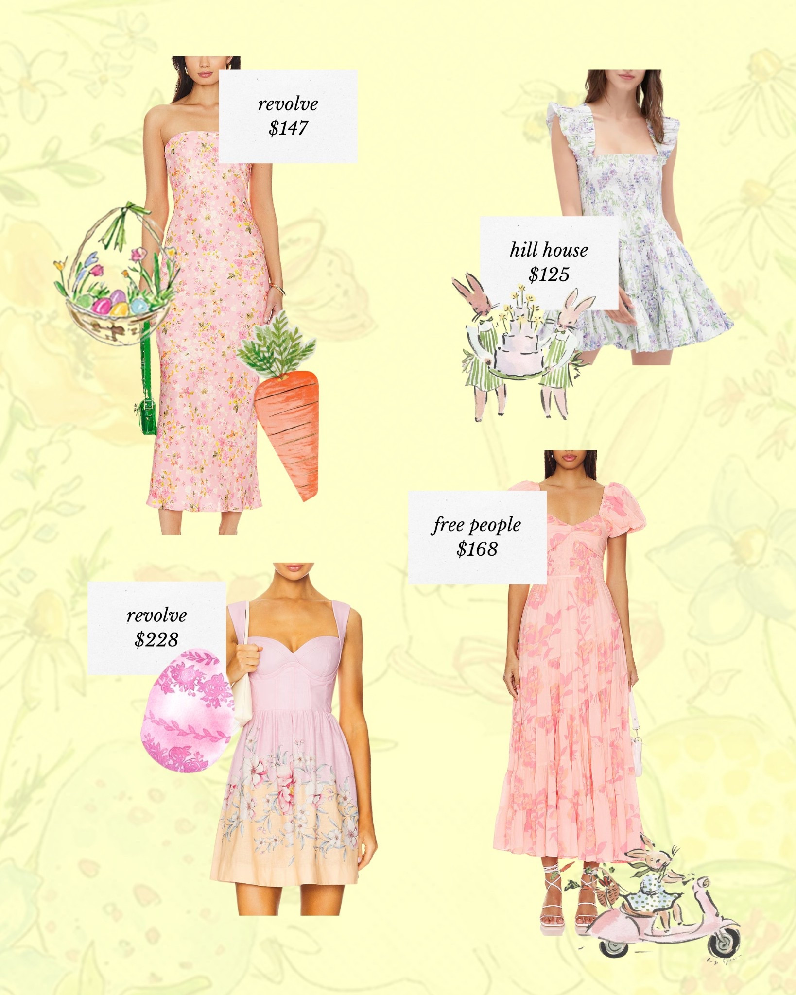 SPRING SHOPPING GUIDE - EASTER DRESSES! Seasonal Fashion! Spring Dresses! Spring Fashion Inspo! Floral Dresses! 

#LTKSeasonal #LTKStyleTip #LTKSpringSale