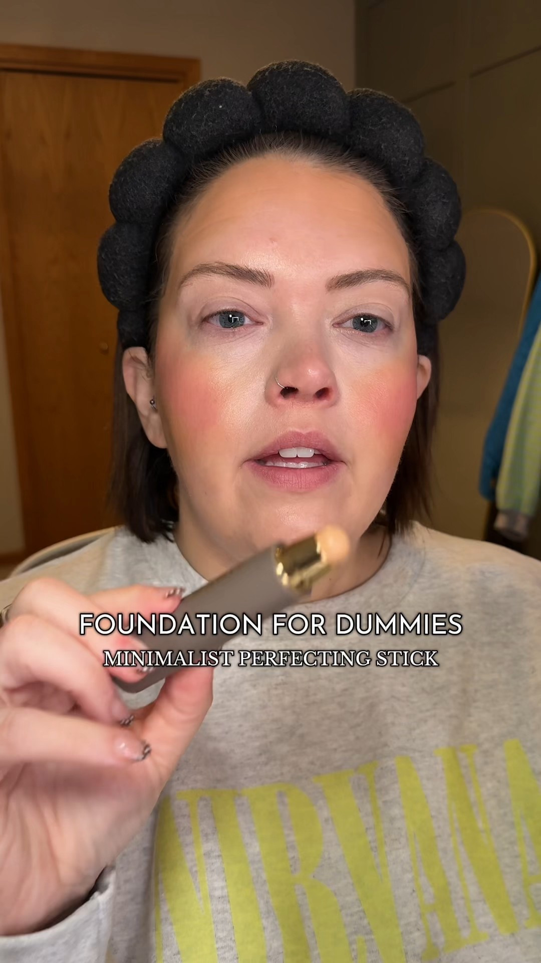 The Merit minimalist perfecting stick is perfect if you are looking for something fast and easy! 

#LTKCyberWeek #LTKBeauty #LTKU