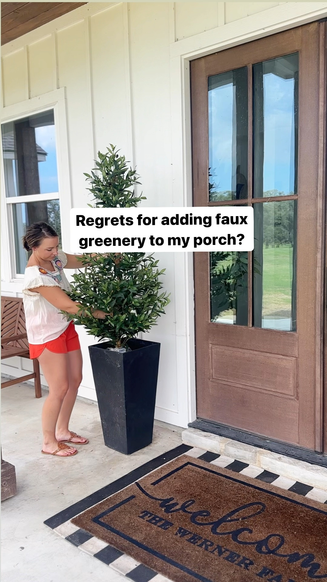 No Maintenance: Green Faux Tree!

Amazon finds| Front Porch | greenery | exterior home | home finds 

#LTKSaleAlert #LTKVideo #LTKHome