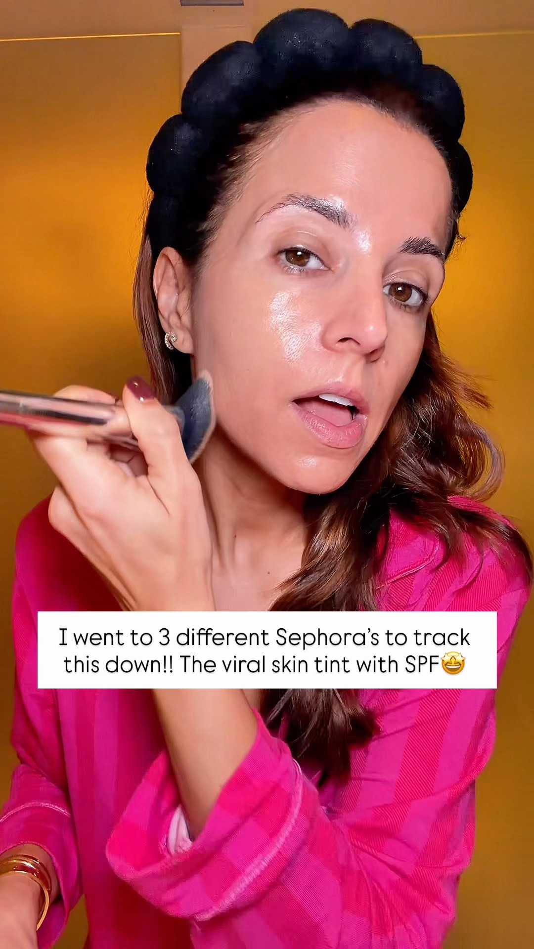 I finally got my hands on the viral Dior skin tint with SPF 20. This has been so hard to get ahold of! Wearing shade 3N. Infused with fragmented collagen and gives you a radiant finish! Beauty must-haves. Beauty favorites. Mature-skin friendly.