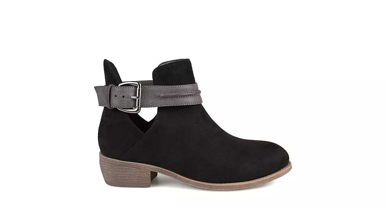 Journee Collection Womens Mavrik Booties - Black | Rack Room Shoes